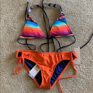 Cute two pieces swimsuit
